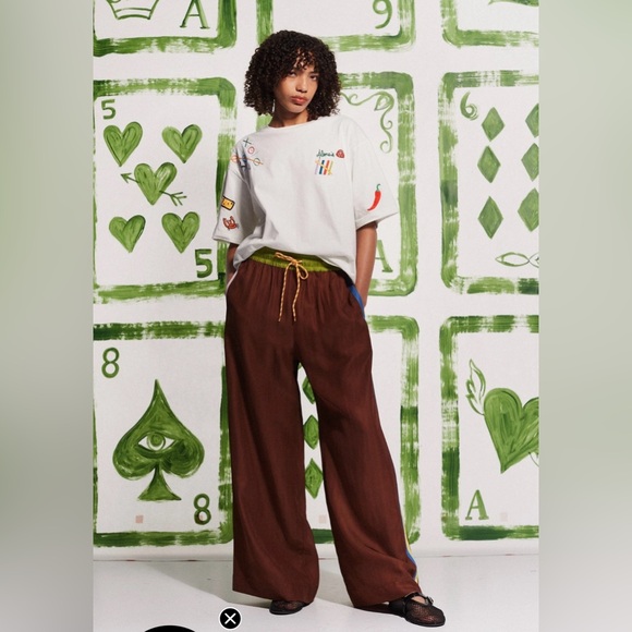 Alemais Match Point Pant- Chocolate- Size 6 - Picture 4 of 5